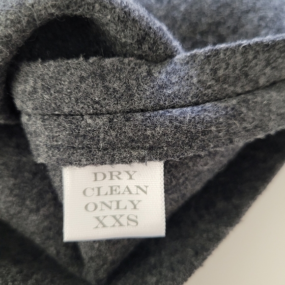 Tish Cox classic gray wool midi skirt - Picture 4 of 7